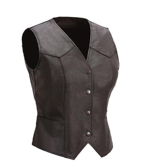 Biker Women Leather Vests - Xosack