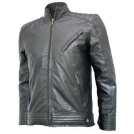Bourne Legacy Jeremy Renner Black Leather Jacket - Xosack