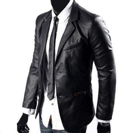 Blackfit Men Leather Coats - Xosack