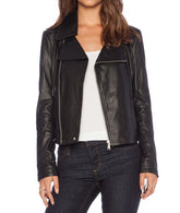 Buzy Women Biker Leather Jackets - Xosack