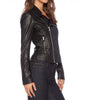 Buzy Women Biker Leather Jackets - Xosack