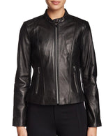 Super Megna Women Classic Leather Jackets