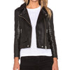Mesha Women Classic Leather Jackets - Xosack