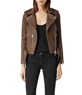 Nancy Women Classic Leather Jackets - Xosack