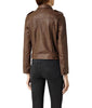 Women Classic Leather Jackets: Nancy