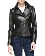 Natasha Women Biker Leather Jackets - Xosack