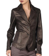 Super Silky Women Leather Coats