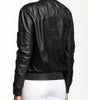 Super Timmy Women Bomber Leather Jackets