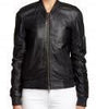Timmy Women Bomber Leather Jackets - Xosack