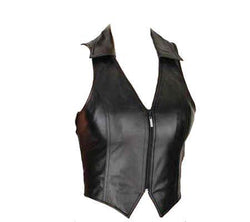 Zigzag Women Leather Vests - Xosack