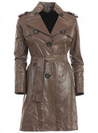 LEATHER LONG COAT