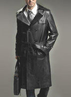 LEATHER LONG COAT