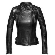 Leather Jacket Women Jackets Coat Slim Biker