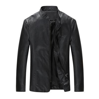 Plus Size New Fashion Men Faux Leather Jackets
