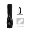 5 Modes Zoomable LED Flashlight