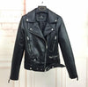 1PC Leather Jacket Women Motorcycle Short Coats Faux