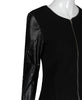 Women's Classic Angle Zipper Jacket with Braids and Liner