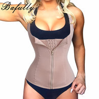 Bodysuit Women Slimming Zipper Waist Trainer