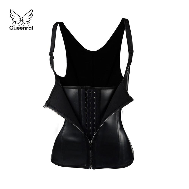 body shaper latex waist cincher trainer