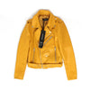 JAZZEVAR New Autumn Fashion Street Women's Short Washed PU Leather Jacket