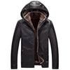Winter jacket jackets men Warm High Quality PU Fur Coat