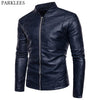 High Quality Men's Autumn Winter PU Leather Jacket