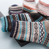 Cozy Striped Socks - Fuzzy Winter Wool Socks Set