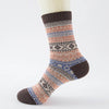 Cozy Striped Socks - Fuzzy Winter Wool Socks Set