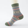 Cozy Striped Socks - Fuzzy Winter Wool Socks Set