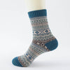 Cozy Striped Socks - Fuzzy Winter Wool Socks Set