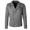 Men motorcycle bikers zipper jacket men