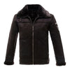 Letskeep New Mens Winter PU Leather jacket