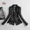 Maylina Plus Size Autumn  Leather Jacket  Women