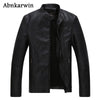 Abnkarwin New Arrival Leather Jackets Men