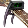 TCapo20 Multifunctional 2-in-1 Guitar Capo Tuner with LCD Scree