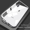 iPhone Magnetic Adsorption Case With Tempered Glass